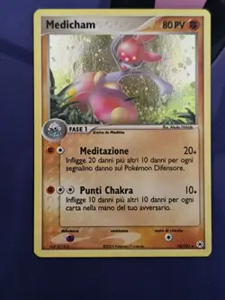 Pokemon Karte Medicham 10/101 Holo - EX Hidden Legends Set Pokemon TCG Meditalis - Image 2