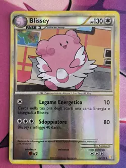 Pokemon Karte Blissey 36/123 Reverse Holo HeartGold & SoulSilver Heiteira TCG - Image 2