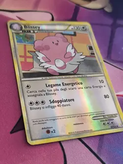 Pokemon Karte Blissey 36/123 Reverse Holo HeartGold & SoulSilver Heiteira TCG - Image 5