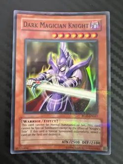 Yugioh Dark Magician Knight ROD-EN001 Super Parallel Rare VLP - Image 1