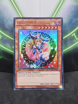Yugioh Dark Magician Girl (B) YGLD-ENB03 Ultra Rare Unlimited NM - Image 1