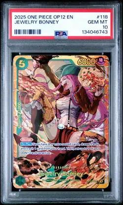 Jewelry Bonney One Piece Op12-Legacy Of The Master 118 PSA 10 - Image 1