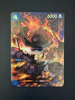 NM Edward Weevil (SP) EB01-023 The Azure Sea’s Seven OP14 One Piece Card Game - Image 1