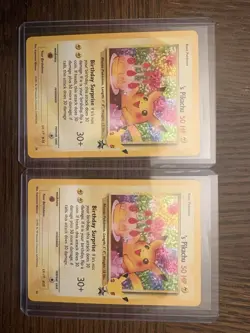 10 Card Pokemon Card Lot Celebrations Pikachu MewTwo Mimikyu Greninja Blastoise - Image 1
