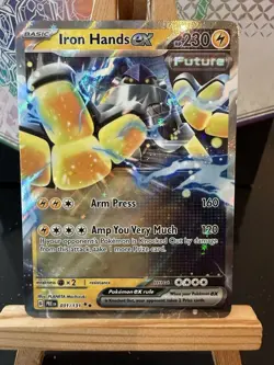 Pokemon Card - Iron Hands ex 031/131 (Half Art) - Prismatic Evolutions - Image 1