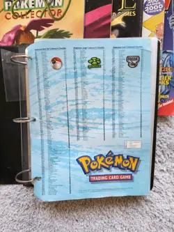 Pokemon Card Binder, W/50 Pages And 5 Pokemon Collector Magazines - Image 2