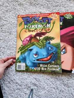 Pokemon Card Binder, W/50 Pages And 5 Pokemon Collector Magazines - Image 3