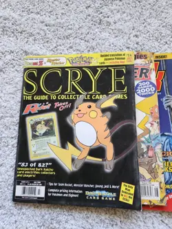Pokemon Card Binder, W/50 Pages And 5 Pokemon Collector Magazines - Image 5