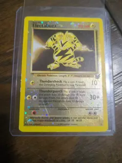 Electabuzz 1 Holo Best of Game Promo Pokemon Card MP - Image 1