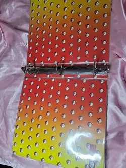 Vintage 1999 Pokemon Pikachu Meowth Trading Card 3 Ring Binder Plymouth 4077 - Image 3