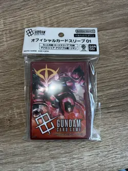 Gundam Card Game Official Sleeve 01 Set of 4 Types 70ct Each BANDAI Japan NEW - Image 3