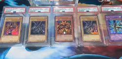 Yugioh Dark Magician Korean LOB Ultra Secret Rare PSA 10 Gem Mint 5 Card - Image 1