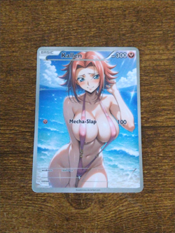 Villeta Shirley C.C. Kallen - x4 Code Geass Goddess ACG Custom Fan Art Cards - Image 3