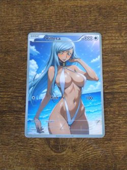 Villeta Shirley C.C. Kallen - x4 Code Geass Goddess ACG Custom Fan Art Cards - Image 4