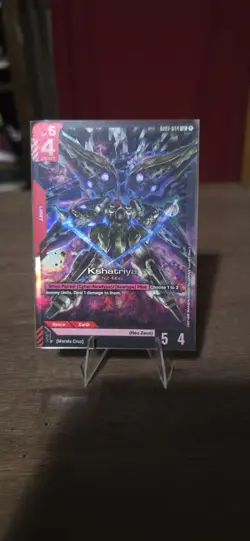 GUNDAM TCG CARD GAME - GD01-044 LR KSHATRIYA - ENGLISH NEWTYPE RISING - Image 1