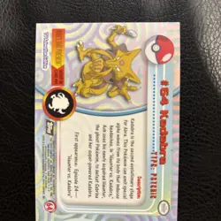 Kadabra #64 Pokemon Topps Official Trading Cards Holo 1999 Nintendo Nm/vlp - Image 2