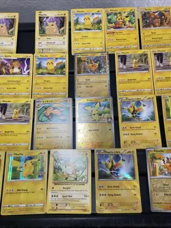 (30) Pikachu CARDS LOT VTG HOLO Raichu Stamped Red Cheeks Detective Libre Go - Image 3