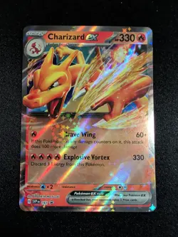 Charizard ex 161 Sv: Scarlet & Violet Promo Cards Holo NM - Image 1