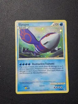 Pokemon Card Kyogre Call Of Legends Holo Rare 12/95 - Image 1