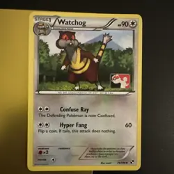 Pokemon TCG Watchog League & Championship Cards 79/114 Holo Promo Promo Cross... - Image 1