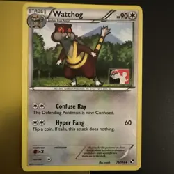 Pokemon TCG Watchog League & Championship Cards 79/114 Holo Promo Promo Cross... - Image 2