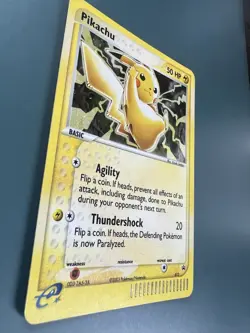 Vintage 2003 Pikachu Black Star Promo #12 Holo E-reader Pokemon Card - Image 3