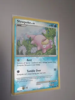 Pokemon TCG Slowpoke Great Encounters Reverse Holo Common Card 82/106 - Image 1