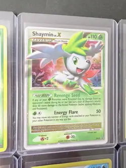 Vintage Pokemon TCG Holo Card Lot Of 6 - All Holos Shaymin LV. X Included LP-MP - Image 3
