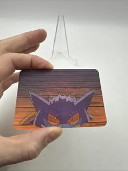VTG Pokemon GENGAR Pioneer Viz Video Lenticular Promo Card PIKA-0031D - Image 2