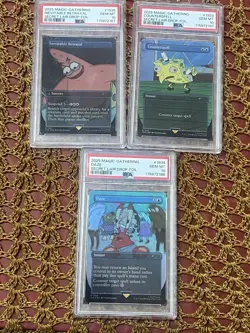 spongebob secret lair foil Psa 10. Bundle Counterspell, Daze, & Betrayal - Image 1