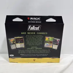 Magic the Gathering: Universes Beyond: Fallout Commander Deck -Hail, Caesar ~NEW 195166228532 - Image 4