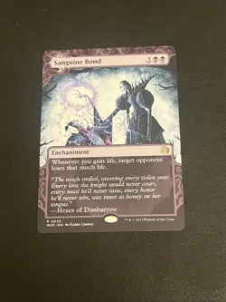 Sanguine Bond Wilds of Eldraine: Enchanting Tales MTG NM - Image 1