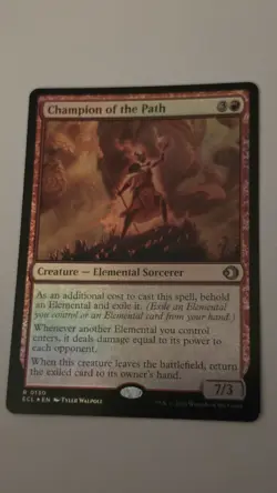 Champion of the Path (Foil) Rare MTG Lorwyn Eclipsed - Image 1