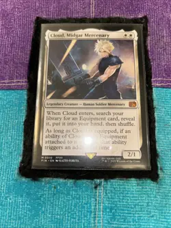 Cloud, Midgar Mercenary MtG Magic Universe Beyond: Final Fantasy Regular 0010 NM - Image 3