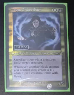 Teysa, Orzhov Scion - Retro Frame Serialized 128/500 FOIL RVR Ravnica Remastered - Image 1
