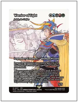1x Warrior of Light - Jodah the Unifier, Showcase Magic MTG NM - Image 1