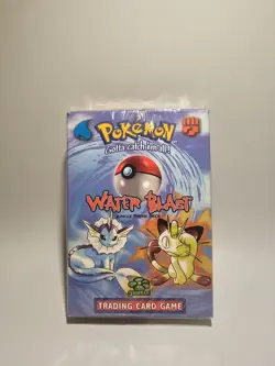 Sealed WOTC 1999 Pokemon Water Blast Theme Deck - Image 1