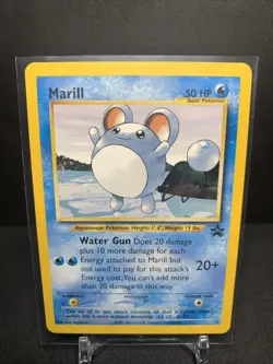 Pokemon TCG Marill Black Star Promos 29 Regular Promo LP Wizards WOTC - Image 1
