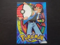 2001 Topps Pokemon Johto Series 1 Checklist NNO *Curling* - Image 1