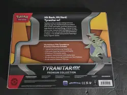 Pokemon TCG Tyranitar EX Premium Collection Promo Collection Box 6 Booster Packs - Image 2