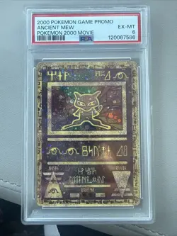 2000 POKEMON GAME MOVIE POKEMON 2000 MOVIE ANCIENT MEW PSA 6 - Image 1