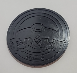 Victini Jumbo Flip Coin Pokemon TCG Orange Plastic 2" - Image 2