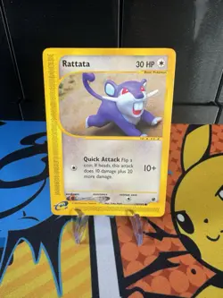 Rattata 128/165 Common Expedition Base Set Pokemon PACK FRESH - Image 1