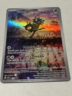 Pokemon TCG Teal Mask Ogerpon EX Twilight Masquerade Black Star Promo 123 - Image 3