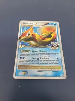 Pokemon TCG Floatzel GL Lv.X 104/111 Rising Rivals Holo LP - Image 1