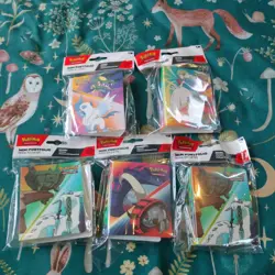 Pokemon Tcg 5x Mini Portfolio Mini Binder job lot bundle No Booster Pack - Image 1