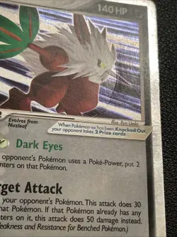 Shiftry ex 97/100 Crystal Guardians Holo Ultra Rare Pokemon TCG Heavily Played - Image 2
