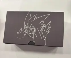 Pokemon XY Phantom Forces Mega Gengar Deck Box ETB with Dividers, Dice, Markers - Image 1