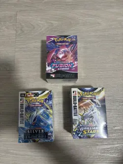 Pokemon TCG Fusion Strike /Brilliant Stars/ Silver Tempest Build And Battle Box - Image 1