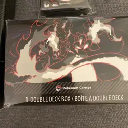 Gigantamax Charizard Pokemon Center Exclusive Lot (Playmat, Sleeves, & Deckbox) - Image 3
